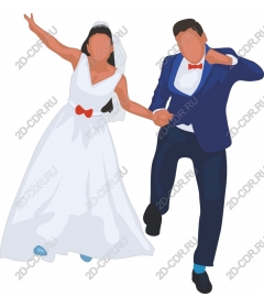  Joyful wedding dance