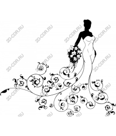 Wedding with floral accents
