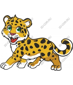  Charming leopard