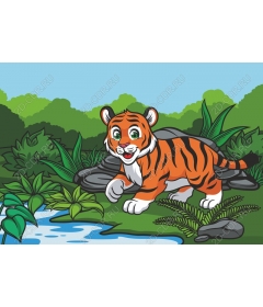Playful cub