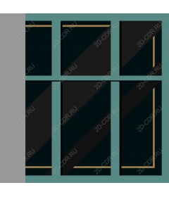  Elegant abstract window
