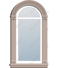  Elegant arched window