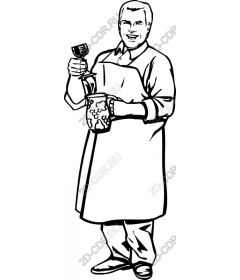  Happy chef