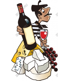  French wine and cheese delight