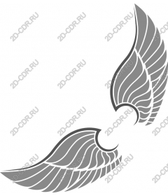  Stylized wings