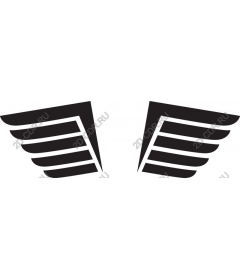  Stylized wing