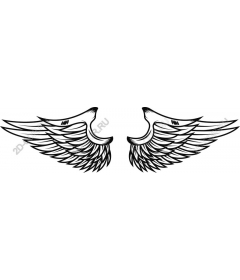  Stylized wings