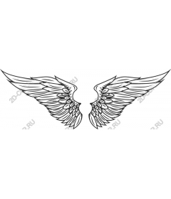  Elegant clipart with angel wings