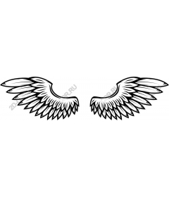  Stylized wing