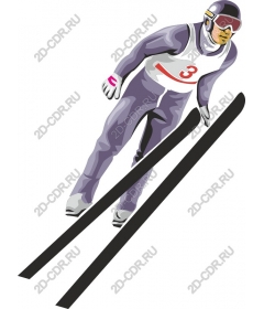 Dynamic ski jumper