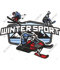 Winter sports adventure