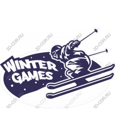 Winter games Ski
