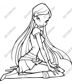  Stylish young woman