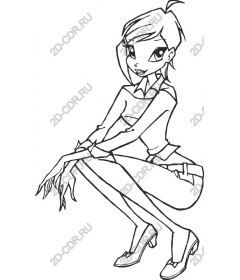  Chic and modern woman