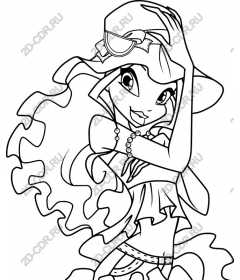  Stylish summer female character