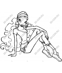 Fashion young woman