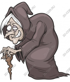 Quaint old witch