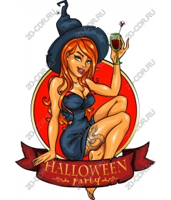  A Halloween party is a stylish witch cocktail
