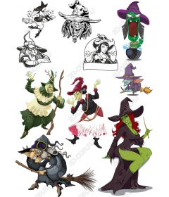 Collection Of Witch - Kit