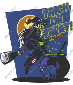  Bright Halloween witch