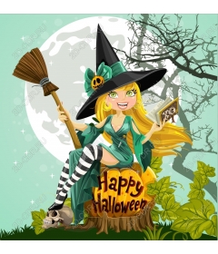  Happy Halloween, witch!