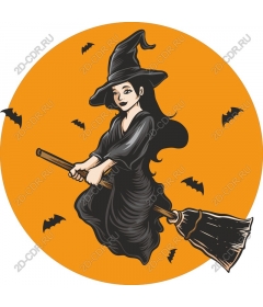  Fancy witch Halloween
