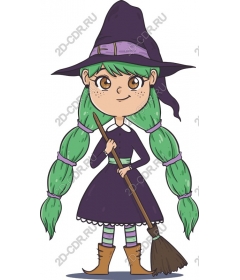 Charming young witch