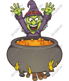 Witch's cauldron