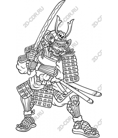  A ferocious samurai