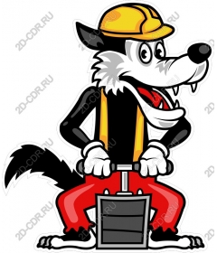  Wolf cartoon-Builder