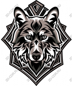 Magnificent work "wolf Head"