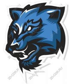  Fierce Blue Panther