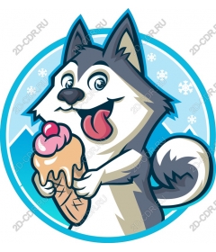  Мороженое Husky Delight