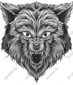 Dynamic wolf head