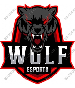  Wolf Logo Esports