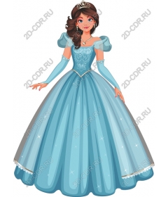  Charming Blue Princess