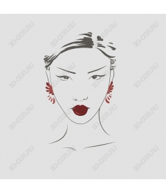  Elegant portrait of a woman