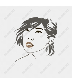 Elegant portrait of a woman