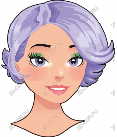  Chic lavender hair