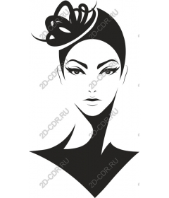 Chic black and white woman