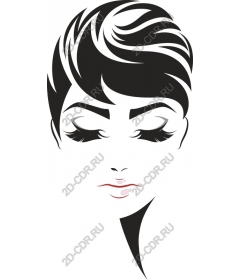  Elegant minimalistic woman