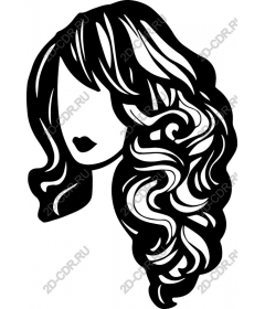  Elegant curly hair