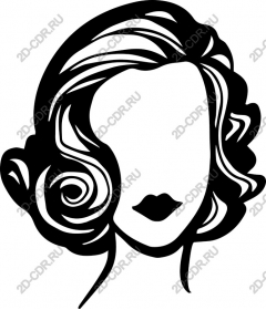 Vintage elegant woman