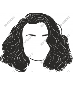  Curly hair