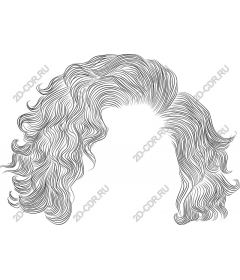  Elegant wavy hair