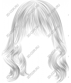  Elegant wavy hair