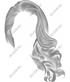  Elegant flowing hair