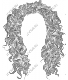  Luxurious wavy hair