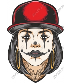City clown-rebellious