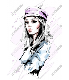 Charming modern woman